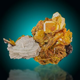 Wulfenite-San Francisco Mine | Cerro Prieto | Cucurpe | Sonora | Mexico